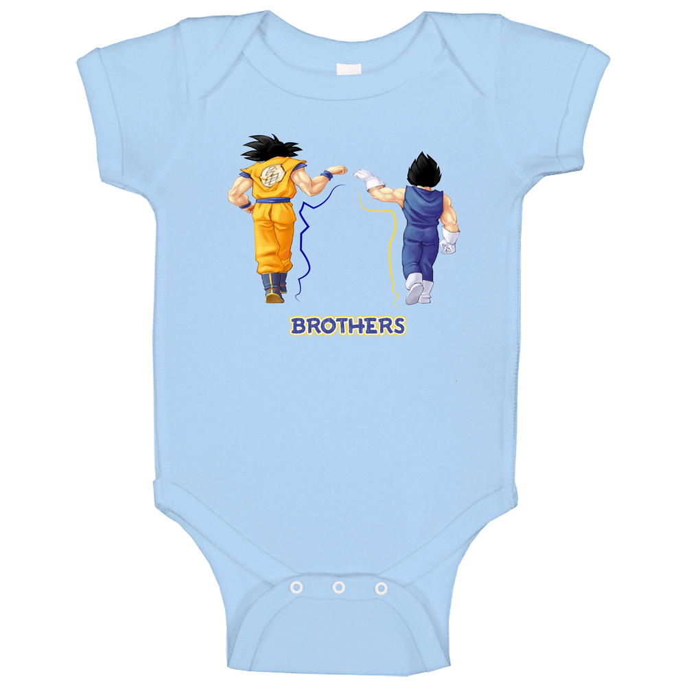 Bros Goku And Vegeta Fist Bump T Shirt Dragon Ball Z Fine Xsm-6xl Tee romper jumpsuit Baby One Piece Bros Goku And Vegeta Fist Bump T Shirt Dragon Ball Z Fine Xsm-6xl Tee romper jumpsuit Baby One Piece