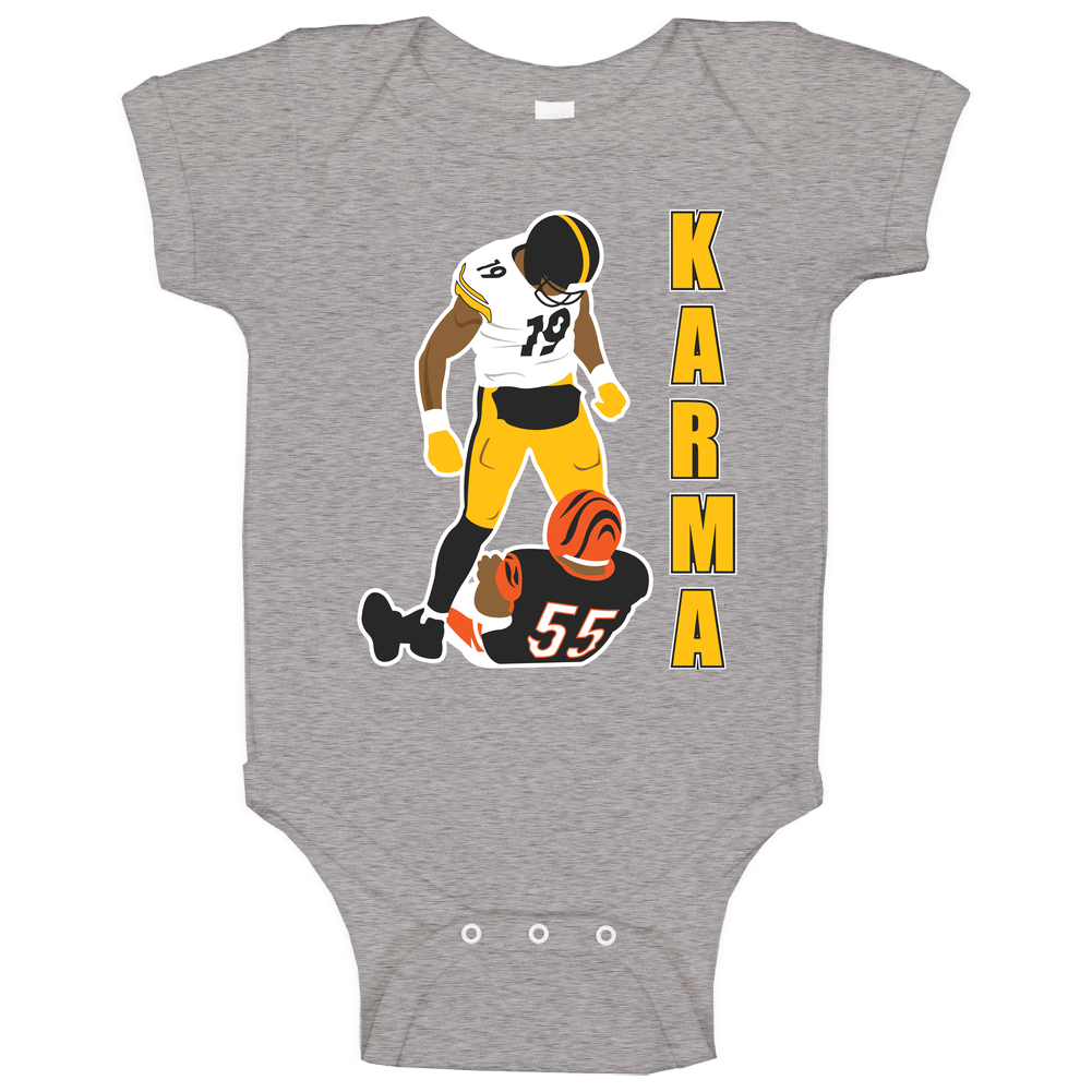 Juju Karma Shirt / Classic - Black Ringer romper jumpsuit Baby One Piece Juju Karma Shirt / Classic - Black Ringer romper jumpsuit Baby One Piece