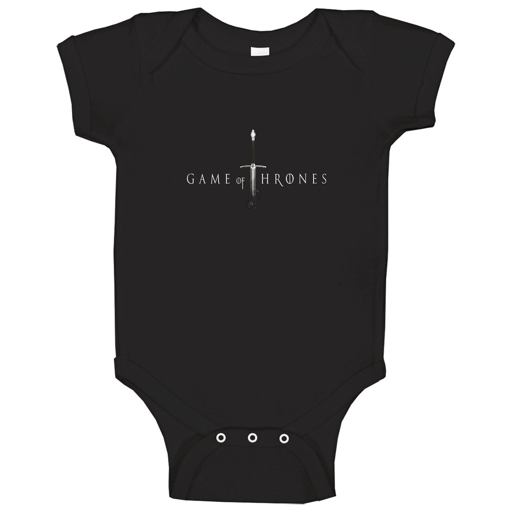 Game Of Thrones Sword Logo romper jumpsuit Baby One Piece Game Of Thrones Sword Logo romper jumpsuit Baby One Piece