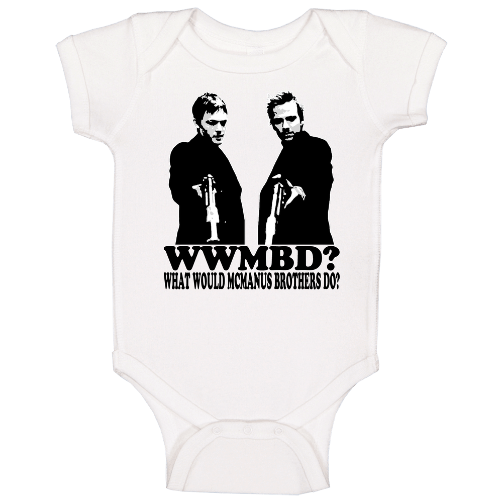 Boondock Saints What Would Mcmanus Brothers Do romper jumpsuit Baby One Piece
