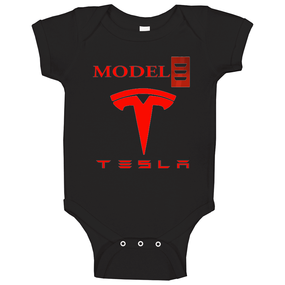 Tesla Model 3 New Model Electric Energy Future romper jumpsuit Baby One Piece