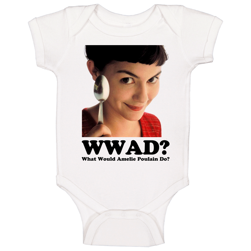 What Would Amelie Poulain Do Movie romper jumpsuit Baby One Piece
