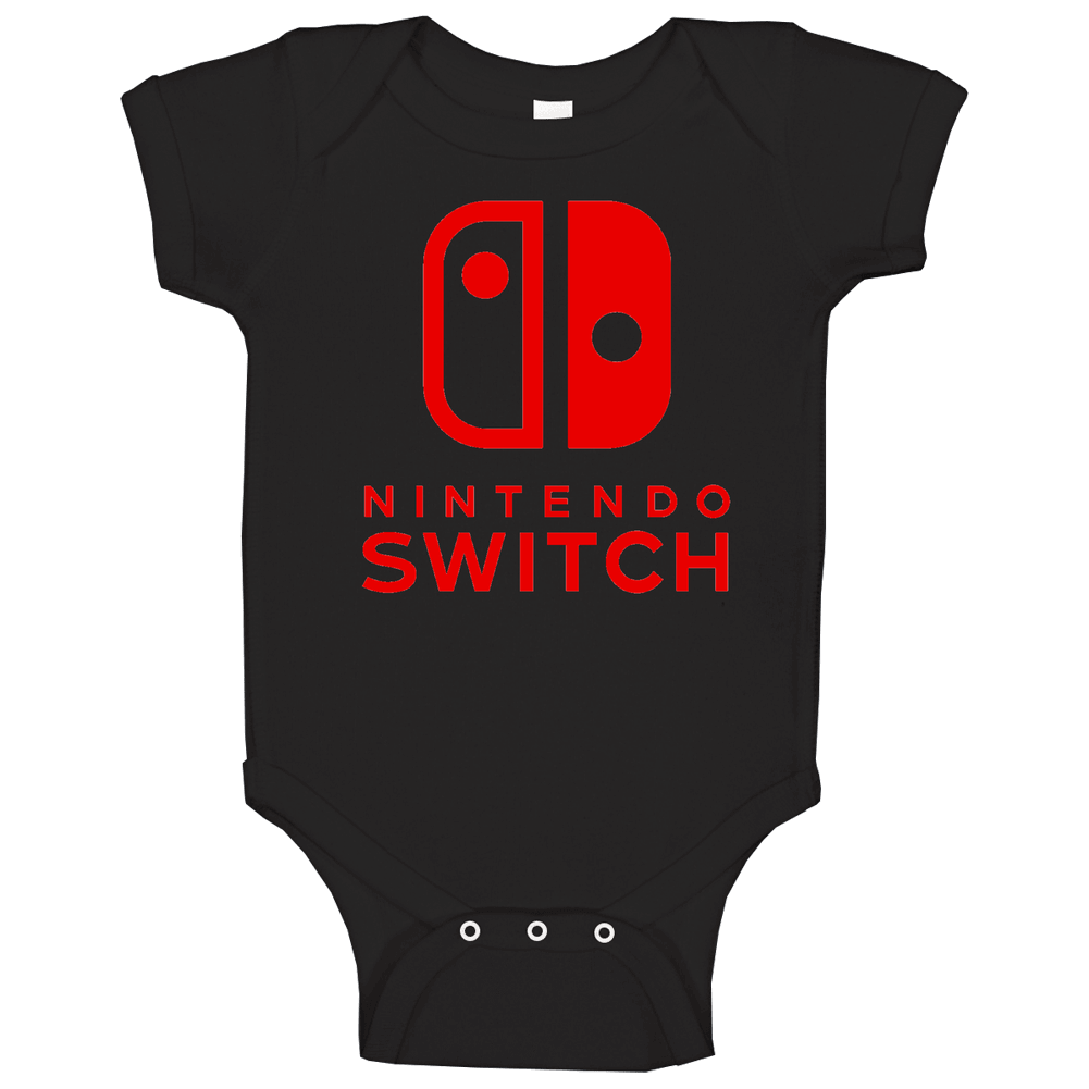 The Nintendo Switch Video Game Console romper jumpsuit Baby One Piece The Nintendo Switch Video Game Console romper jumpsuit Baby One Piece