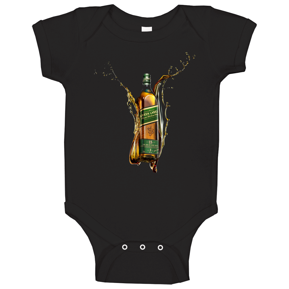 Johnnie Walker - Green Label Dsat romper jumpsuit Baby One Piece Johnnie Walker - Green Label Dsat romper jumpsuit Baby One Piece