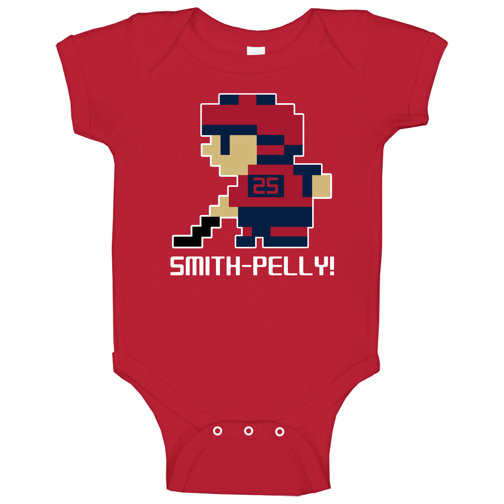 Devante Smith-pelly # 25 Tecmo Washington Hockey Athlete Fan romper jumpsuit Baby One Piece Devante Smith-pelly # 25 Tecmo Washington Hockey Athlete Fan romper jumpsuit Baby One Piece