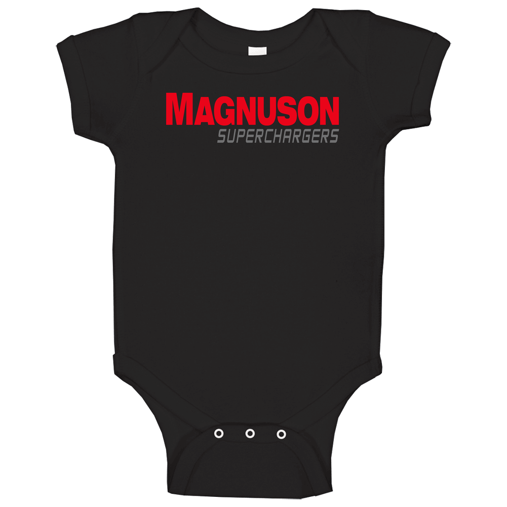 Magnuson Superchargers High Performance Logo romper jumpsuit Baby One Piece