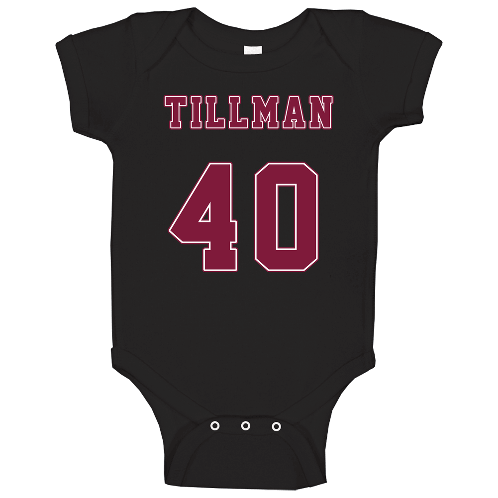 Pat Tillman 40 T Shirt A True Hero Af Army Ranger Nfl Marine Top Tee romper Baby One Piece Pat Tillman 40 T Shirt A True Hero Af Army Ranger Nfl Marine Top Tee romper Baby One Piece