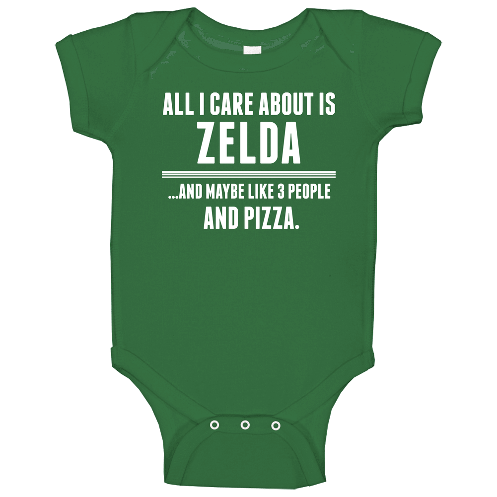 All I Care About Is Zelda Funny Name romper Baby One Piece All I Care About Is Zelda Funny Name romper Baby One Piece