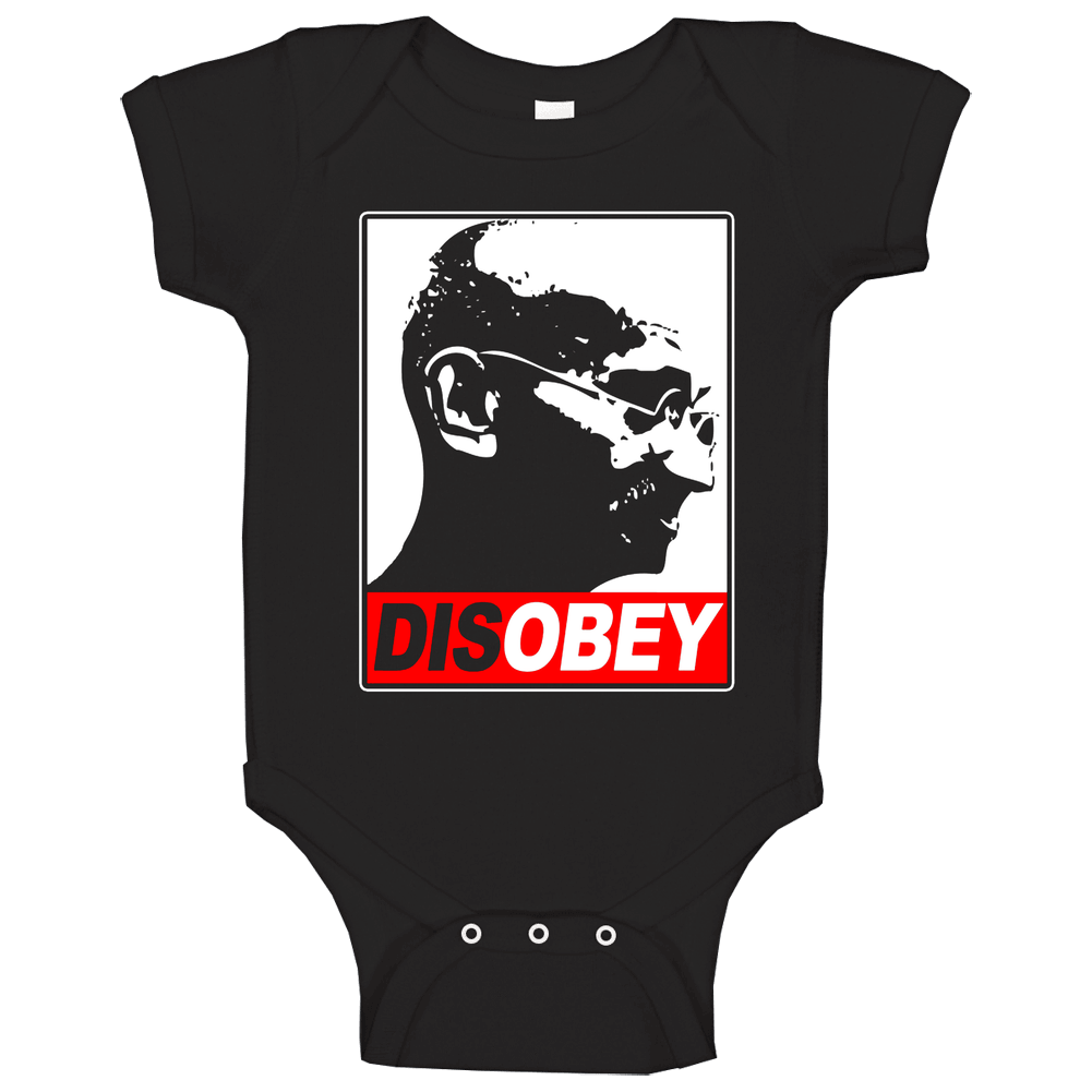 Disobey Mahatma Gandhi romper Baby One Piece Disobey Mahatma Gandhi romper Baby One Piece