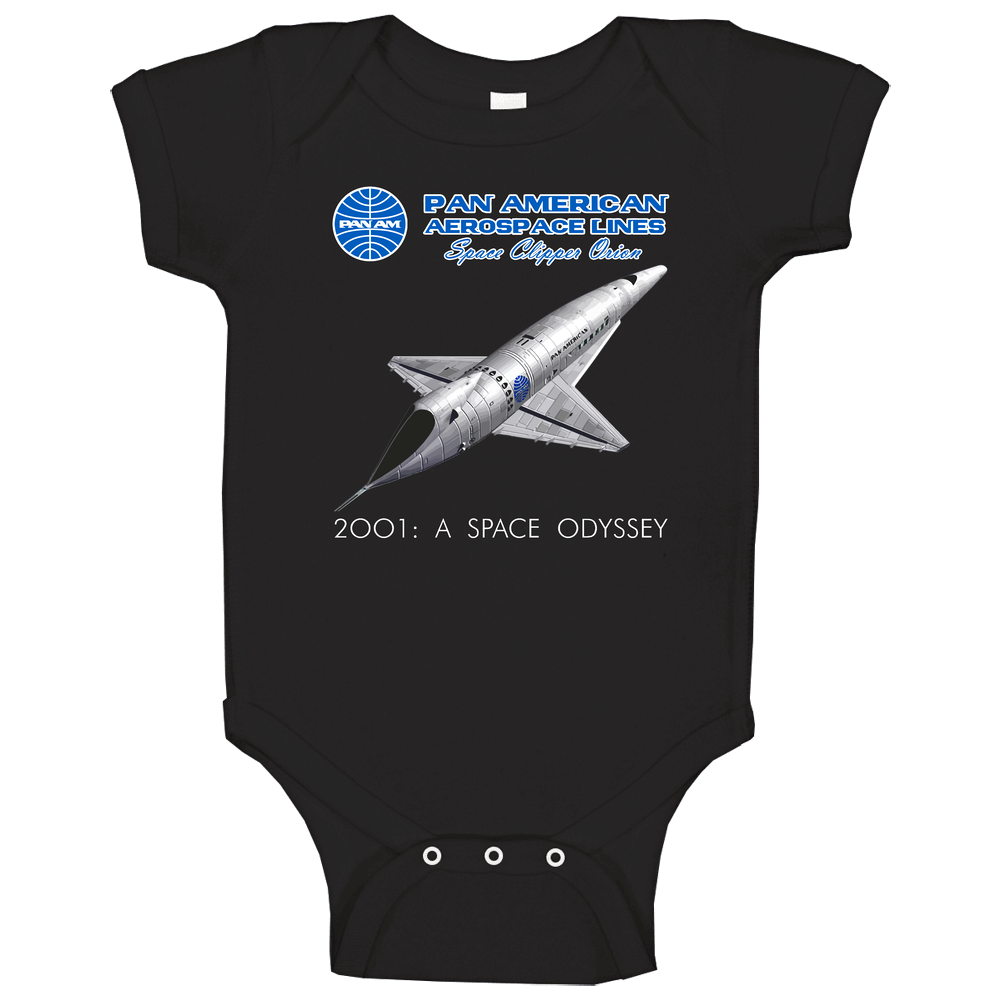 2001 A Space Odyssey Clipper Orion romper Baby One Piece
