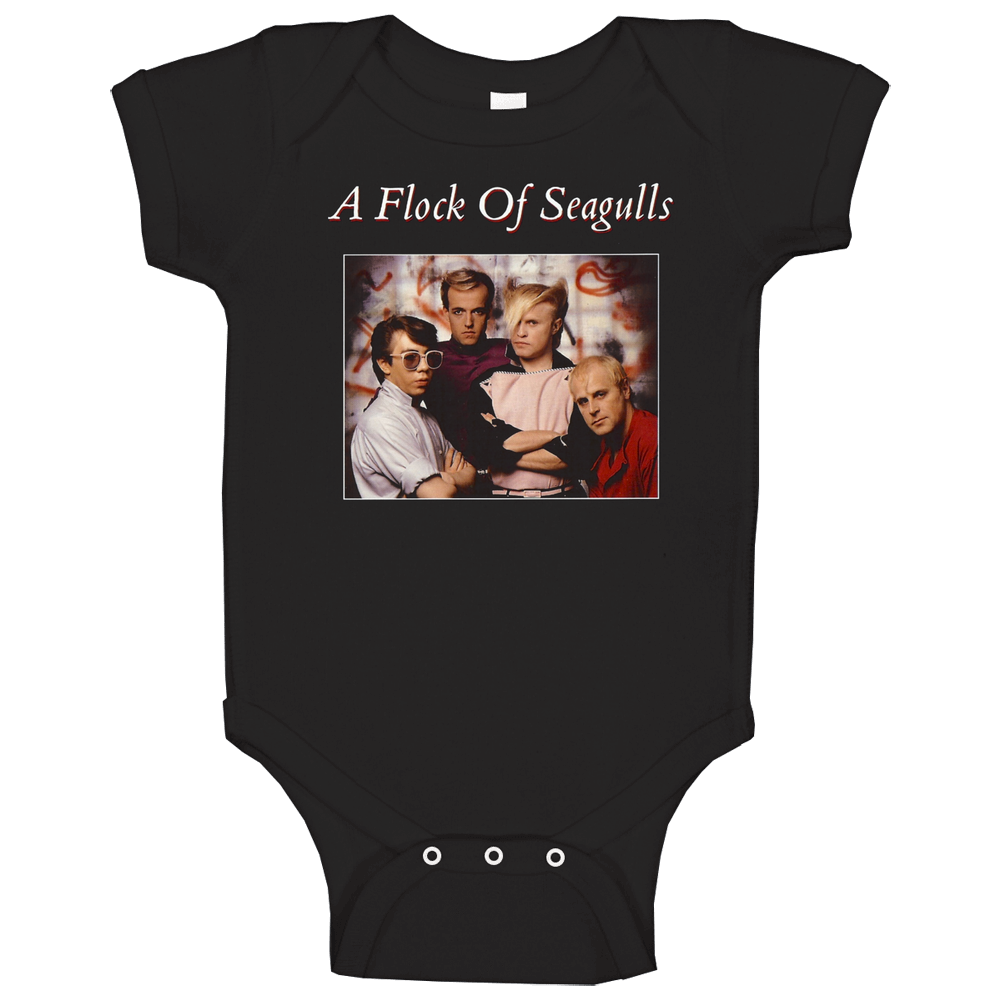 A Flock Of Seagulls romper Baby One Piece A Flock Of Seagulls romper Baby One Piece