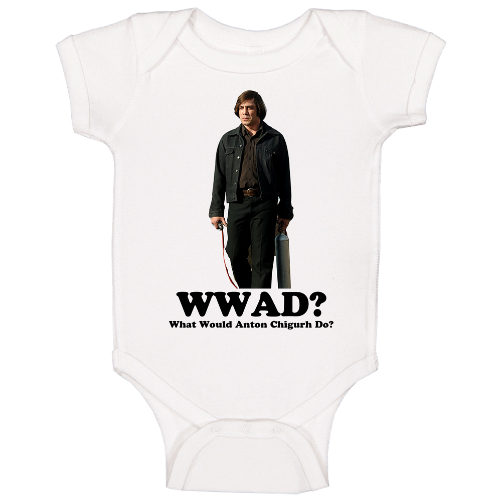 What Would Anton Chigurh Do No Country For Old Men romper Baby One Piece