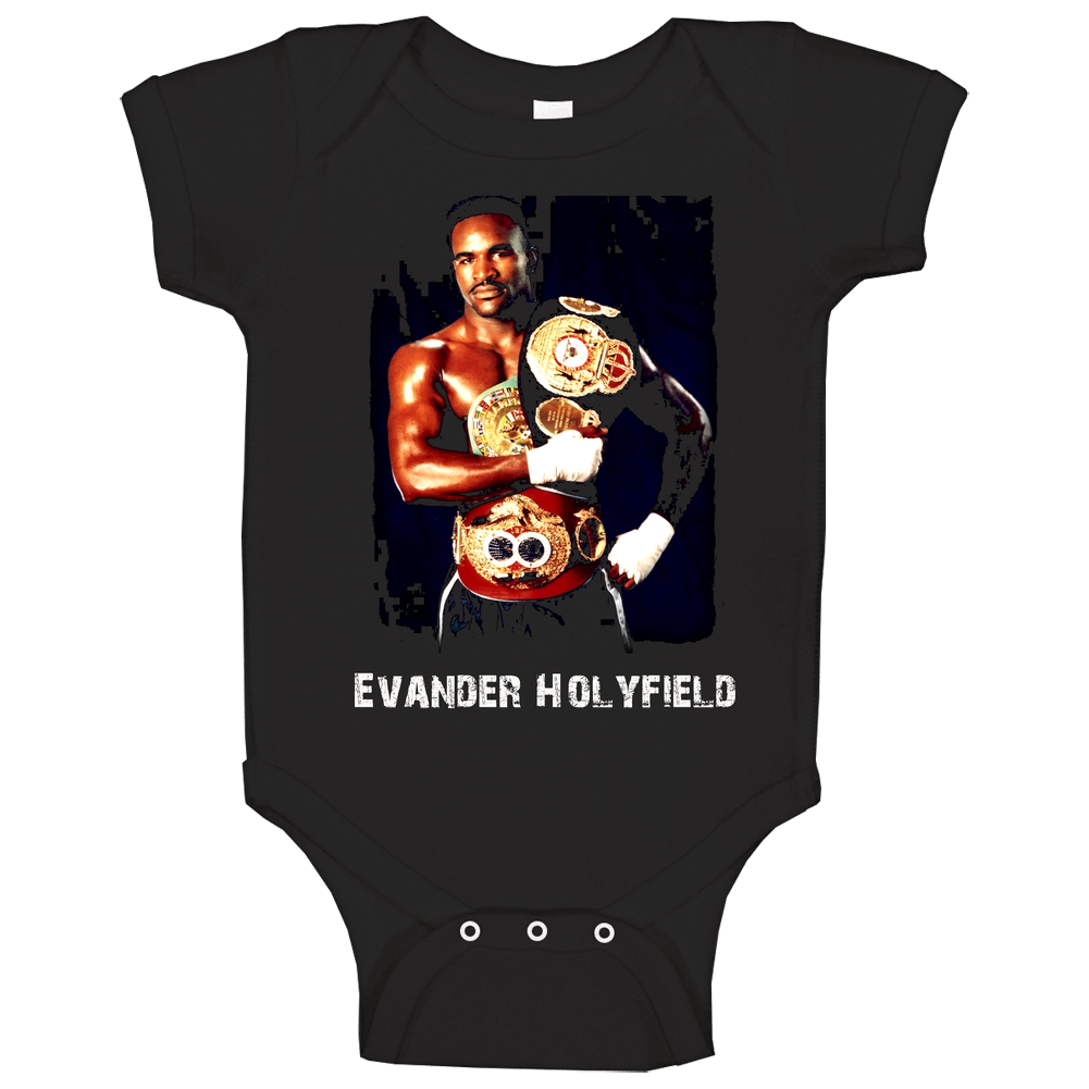 Evander Holyfield Boxer romper Baby One Piece Evander Holyfield Boxer romper Baby One Piece