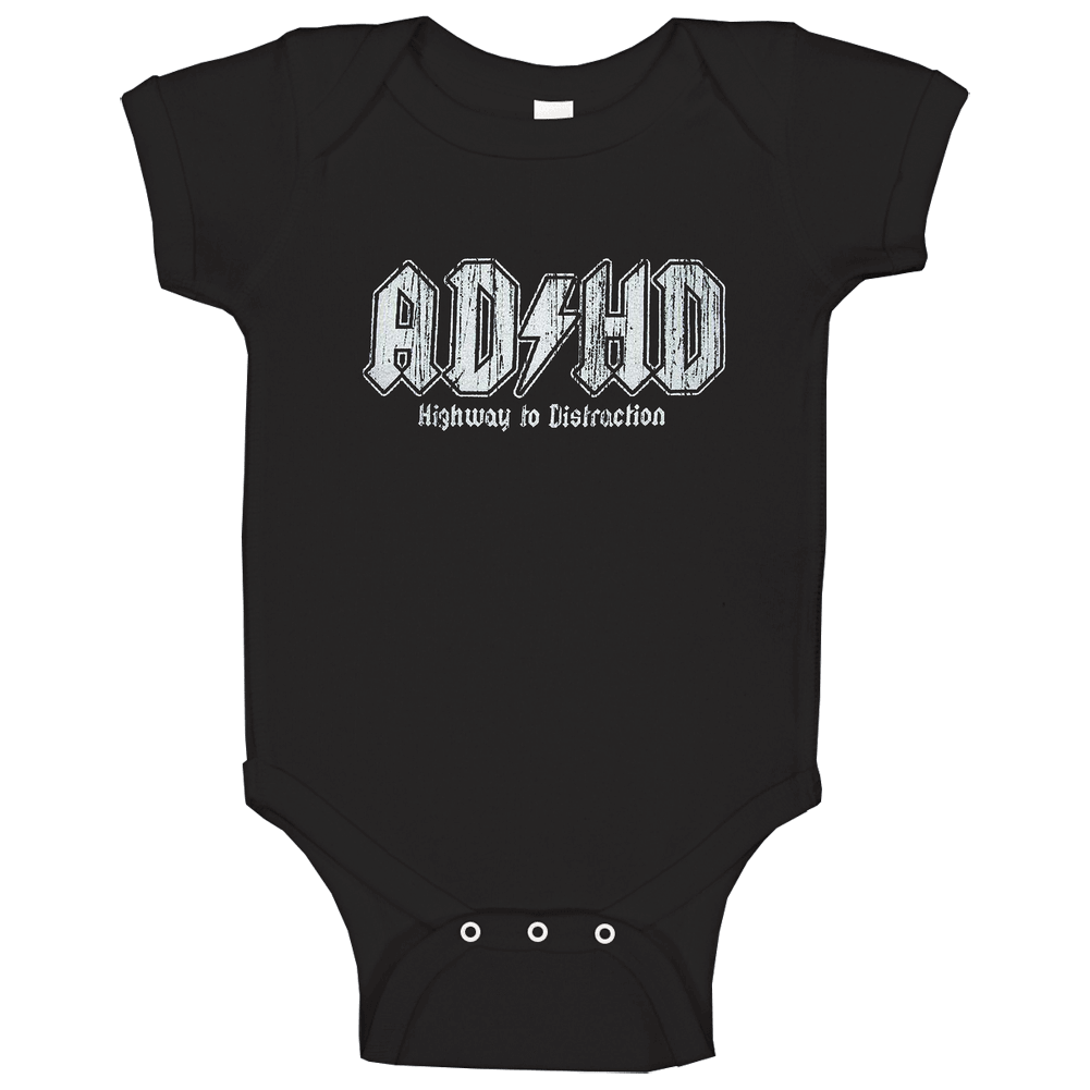 Adhd Highway To Distraction romper Baby One Piece