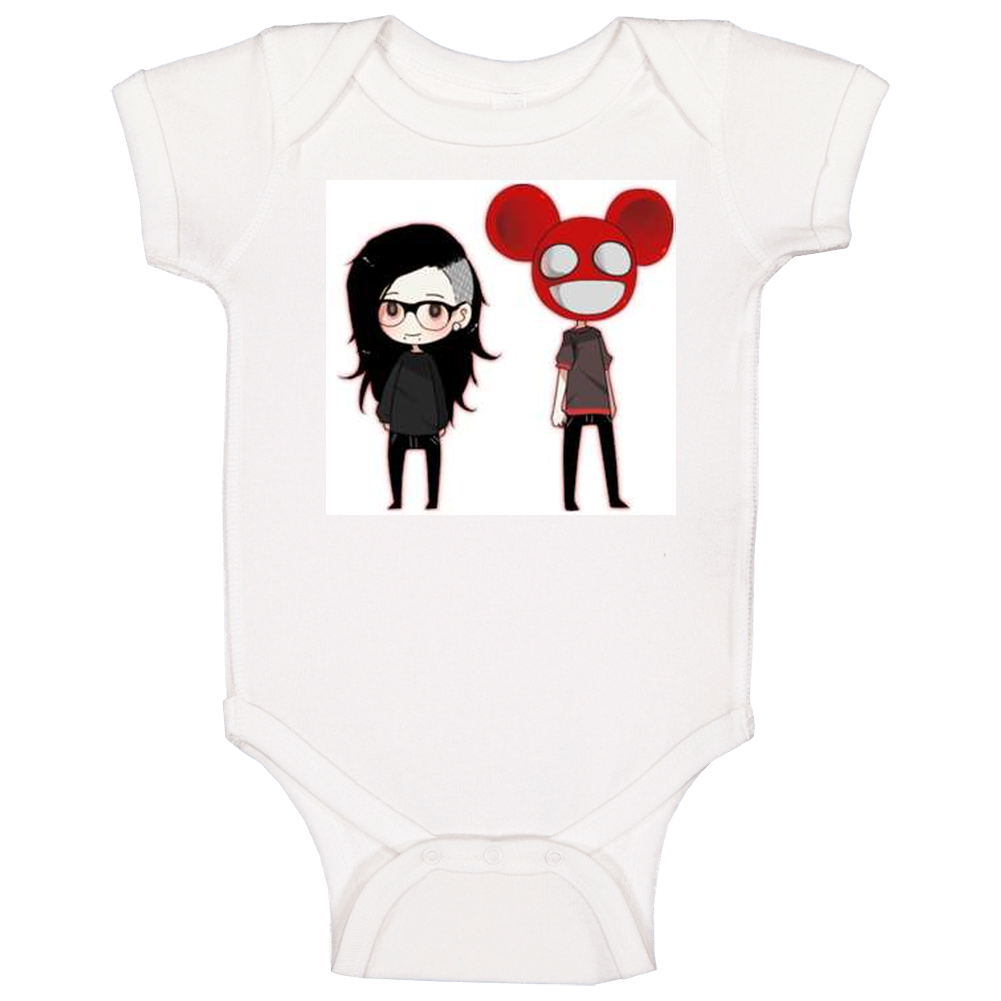 Techno/house Dj Gods Skrillex Music T romper Baby One Piece Techno/house Dj Gods Skrillex Music T romper Baby One Piece