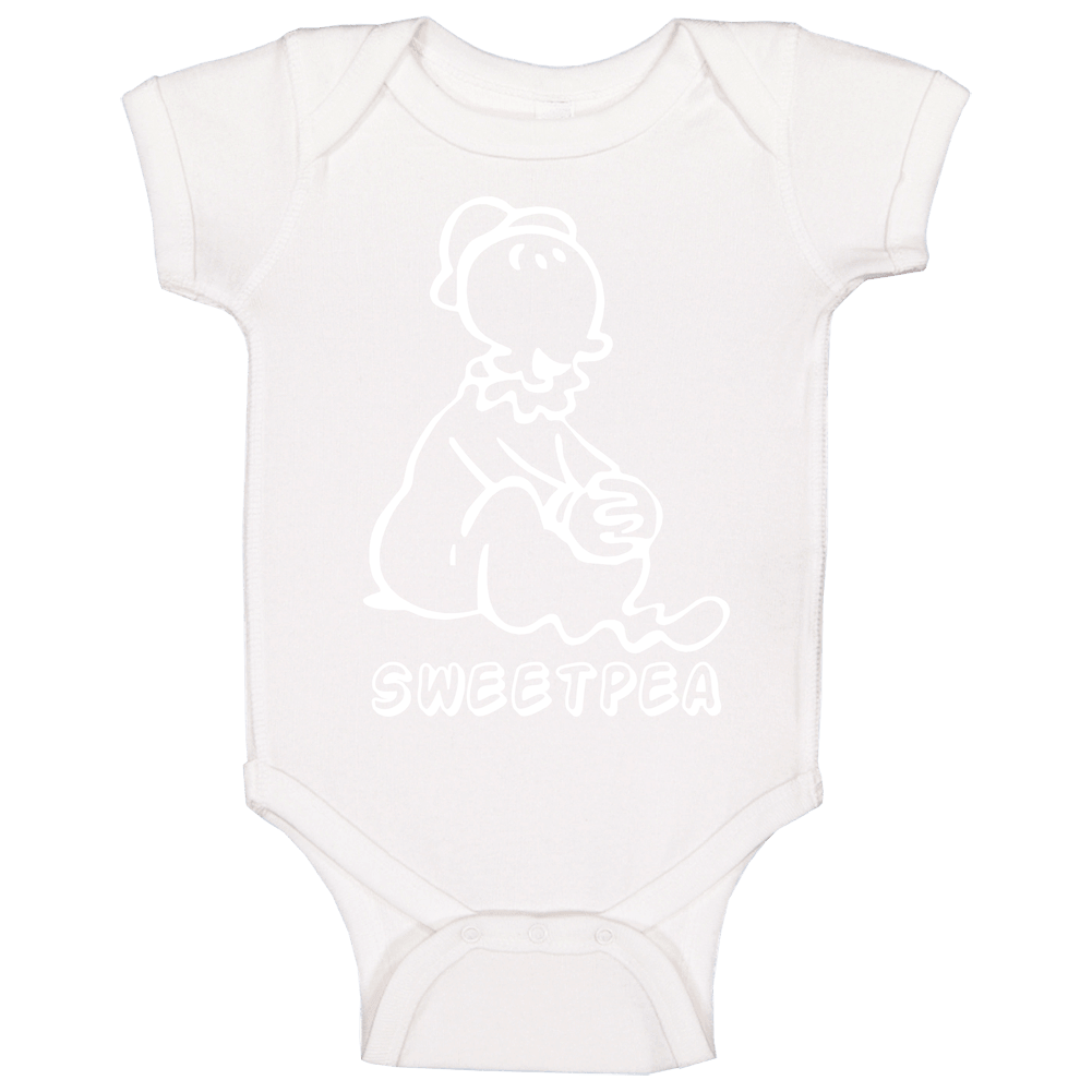 Popeye Sweetpea Baby Classic Cartoon romper Baby One Piece Popeye Sweetpea Baby Classic Cartoon romper Baby One Piece