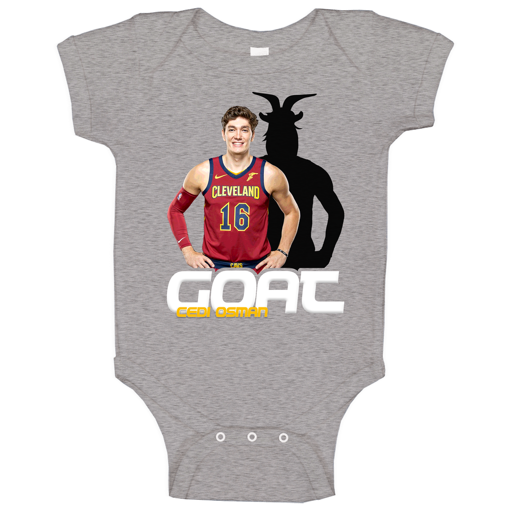 Cedi Osman Basketball Fan Goat romper Baby One Piece Cedi Osman Basketball Fan Goat romper Baby One Piece