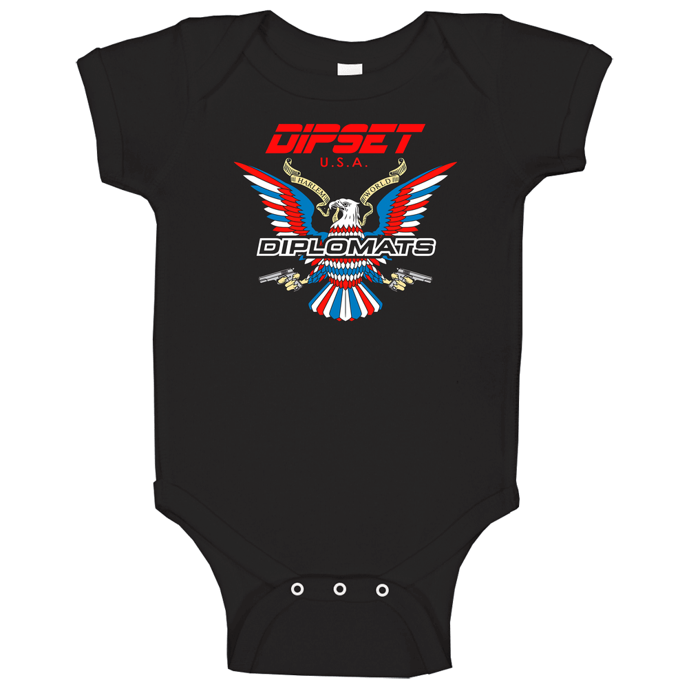 Dipset romper Baby One Piece Dipset romper Baby One Piece