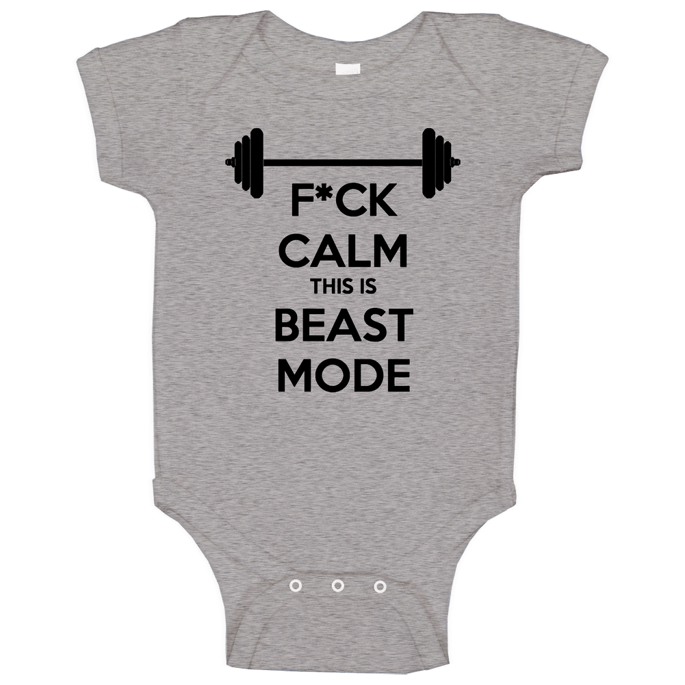 This Is Beast Mode Workout Bodybuilding romper Baby One Piece This Is Beast Mode Workout Bodybuilding romper Baby One Piece