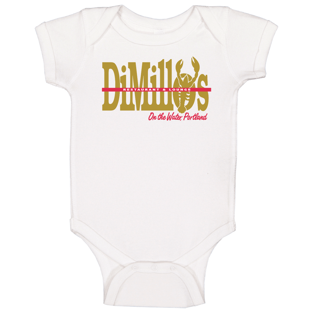 Dimillo's On The Water Portland Maine Restaurant romper Baby One Piece Dimillo's On The Water Portland Maine Restaurant romper Baby One Piece