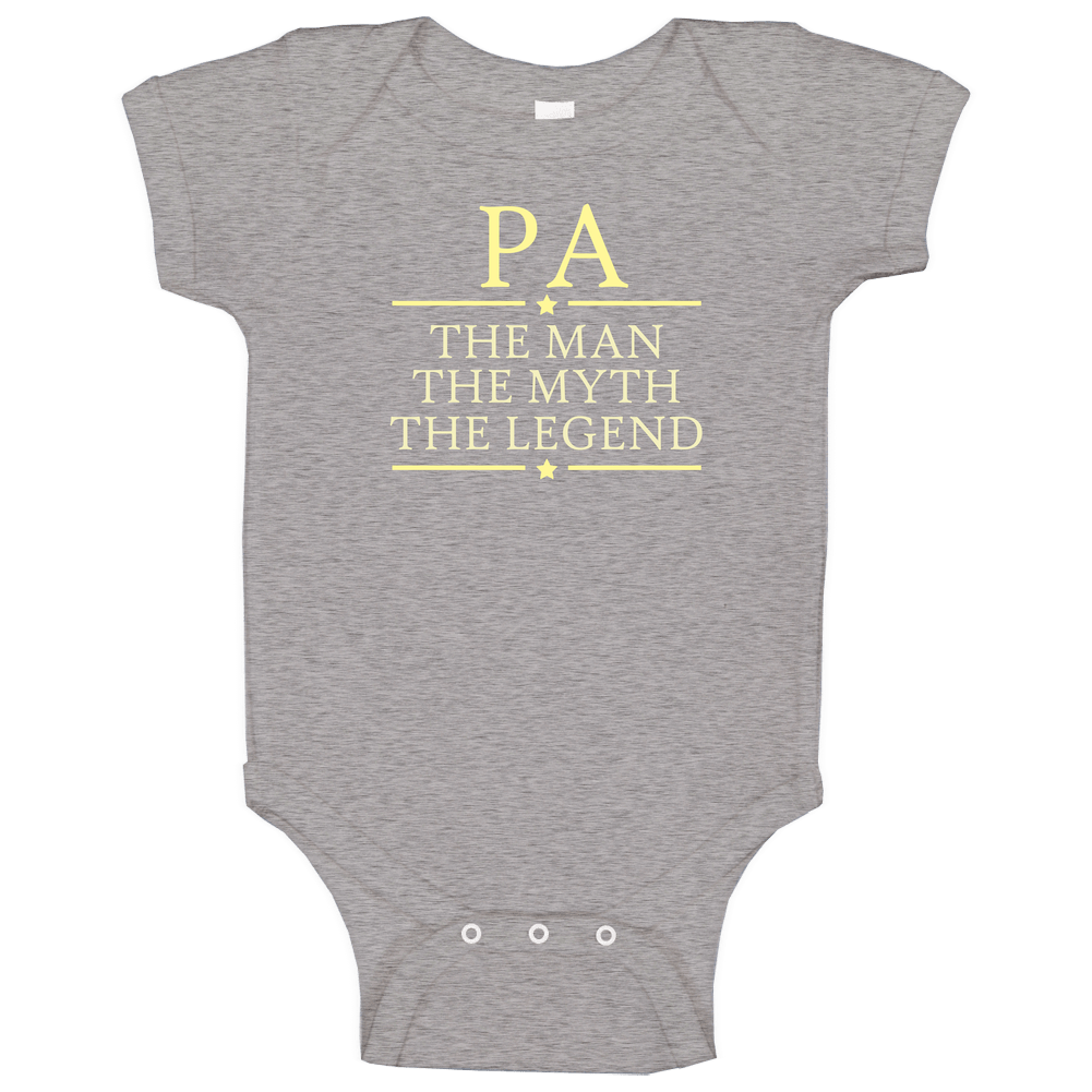 22530839 Pa Man Myth Legend romper Baby One Piece