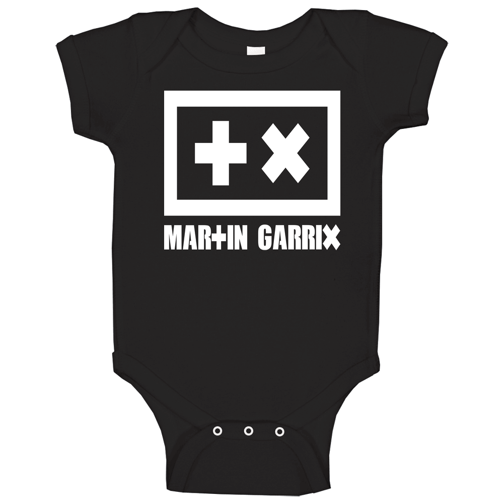 Martin Garrix 1 Black romper Baby One Piece Martin Garrix 1 Black romper Baby One Piece