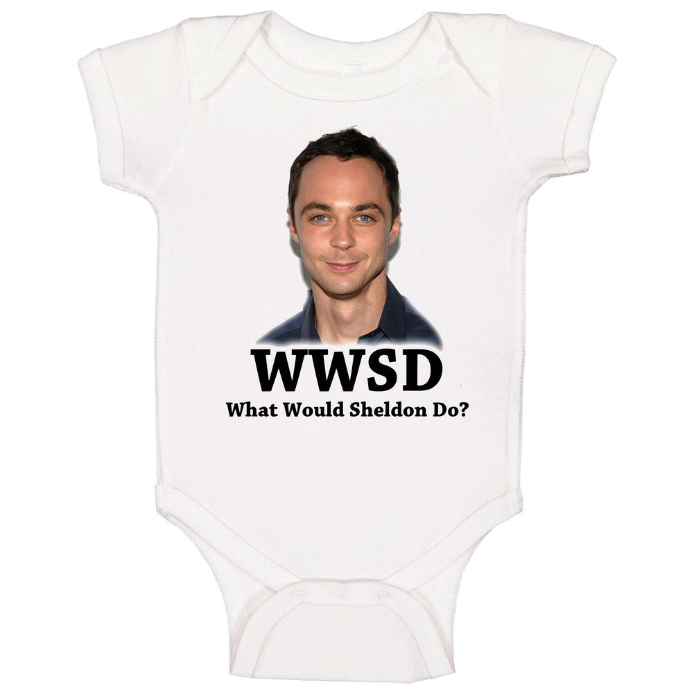 What Would Sheldon Do Big Bang Theory romper Baby One Piece What Would Sheldon Do Big Bang Theory romper Baby One Piece