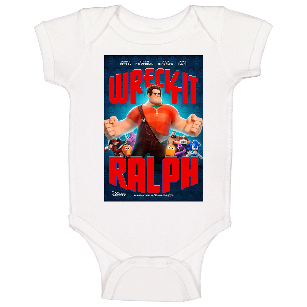 Wreck It Ralph romper Baby One Piece Wreck It Ralph romper Baby One Piece