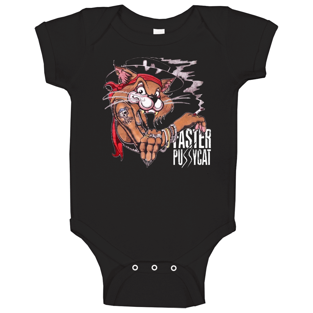 Faster Pussycat 3 071215 B romper Baby One Piece Faster Pussycat 3 071215 B romper Baby One Piece