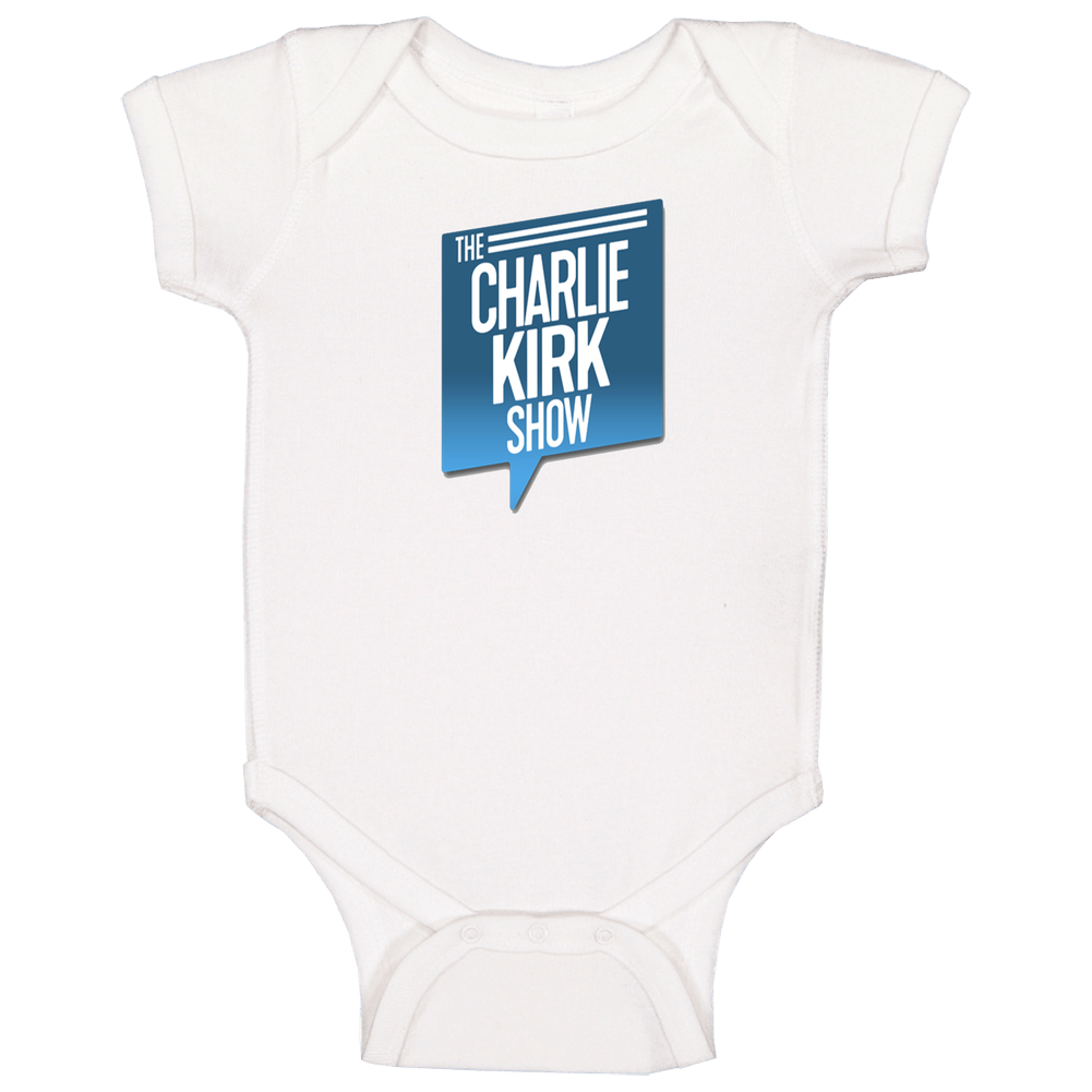 Charlie Kirk Show Podcast Fan Gift Unisex Classic Baby One Piece