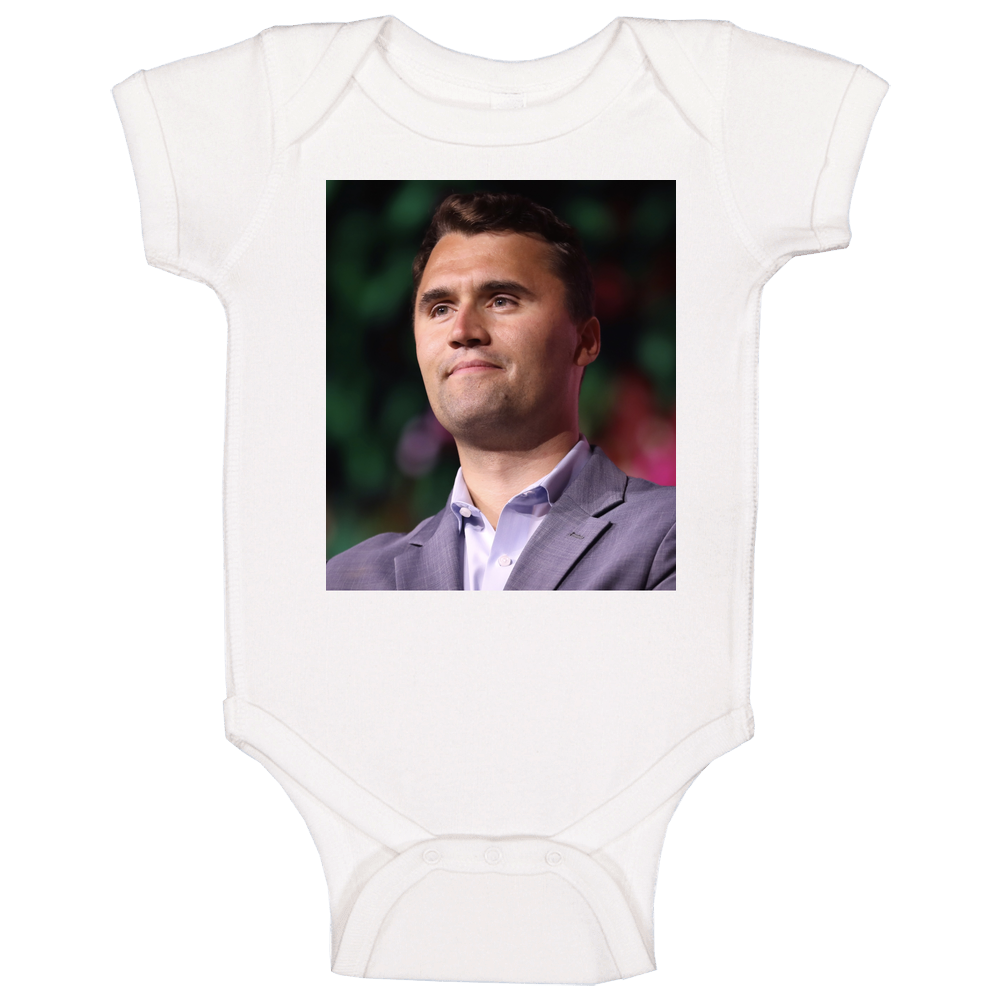 Charlie Kirk Baby One Piece
