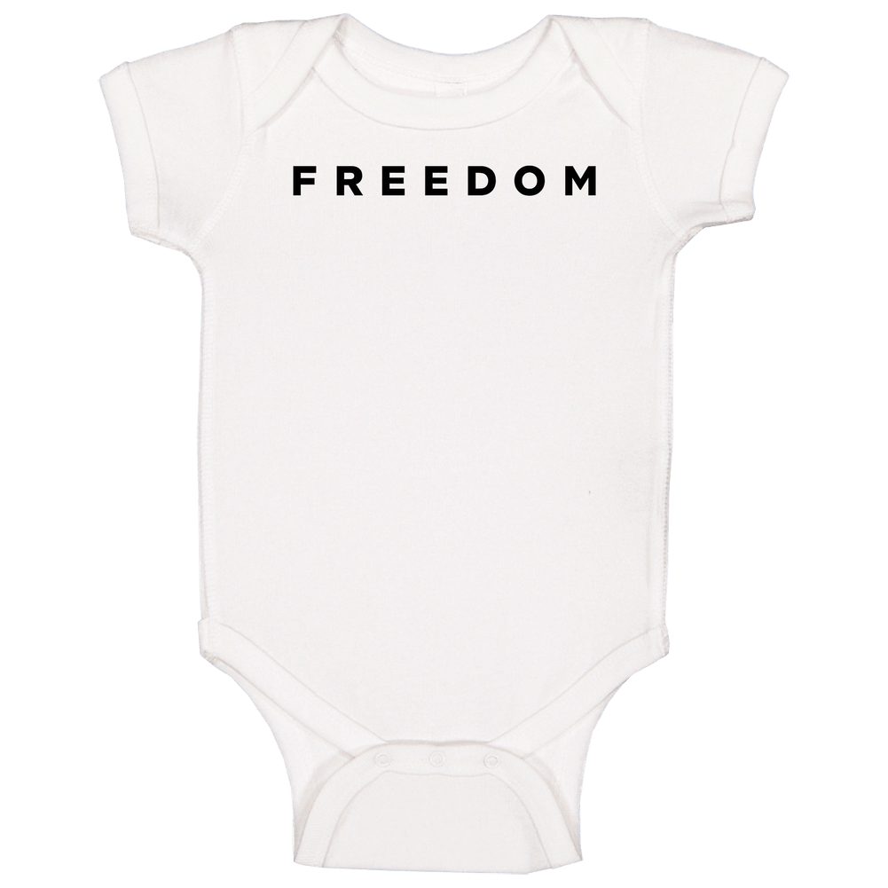 Freedom Charlie Kirk America Politics Baby One Piece