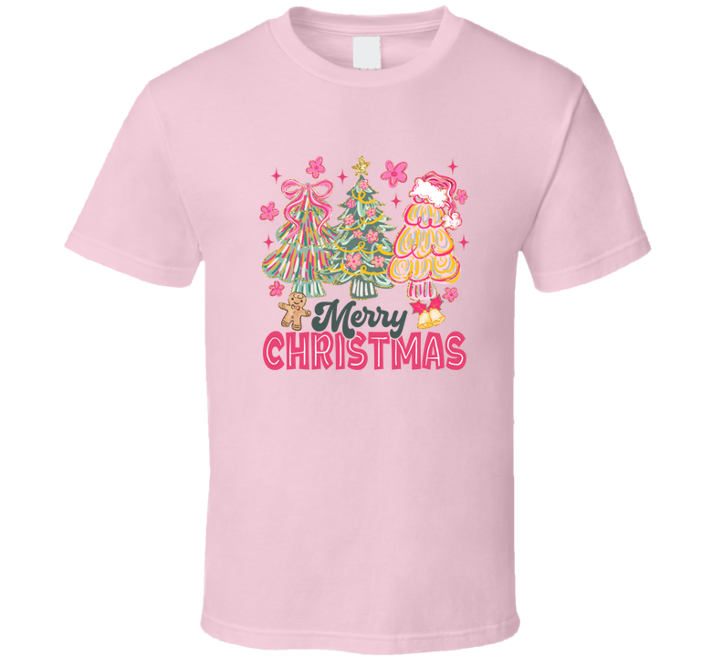 Merry Christmas Cute Design T Shirt