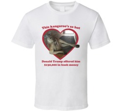 James Corden Sexy Roo Donald Trump Offered Him Hush Money T Shirt 33217944