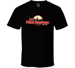 Ny Pizza Suprema Restaurant Foodie Tour Brand Logo Fan T Shirt 33717449
