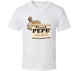 Frank Pepe's Restaurant Foodie Tour Brand Logo Fan T Shirt 33717497