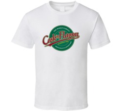 Cask N Flagon Pizza Restaurant Foodie Tour Brand Logo Fan T Shirt 33717560