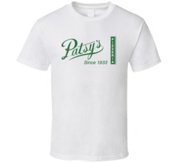 The Original Patsy's Pizza Restaurant Foodie Tour Brand Logo Fan T Shirt 33717568