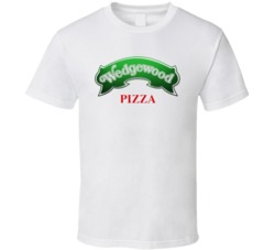 Wedgewood Pizza Restaurant Foodie Tour Brand Logo Fan T Shirt 33717594