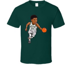 Giannis Antetokounmpo Milwaukee Basketball Cartoon T Shirt 35957518