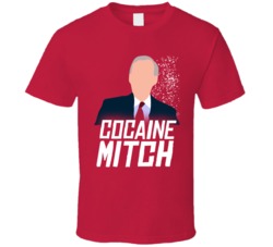 Cocaine Mitch Mcconnell Team Cartel T Shirt 36050104