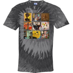 Jean Michel Basquiat Art Paintings Trendy Artsy Tie Dye 39124003