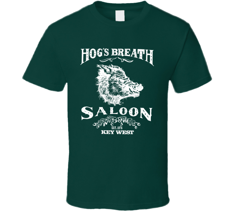 80s Hogs Breath Saloon Fort Walton Green Motorcycle Fan T Shirt 80s Hogs Breath Saloon Fort Walton Green Motorcycle Fan T Shirt