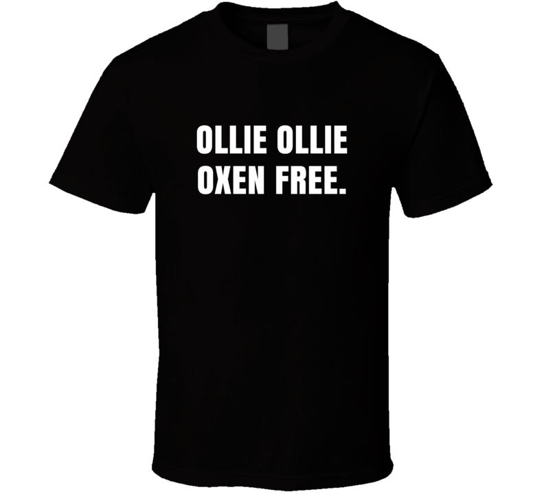 Ollie Ollie Oxen Free Macklemore Ryan Lewis Downtown Lyrics T Shirt