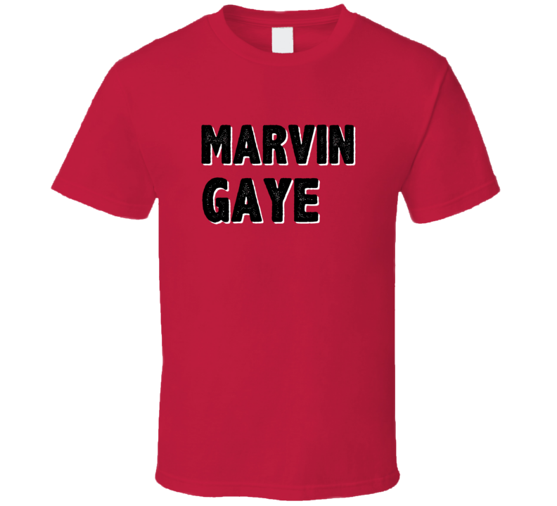 Marvin Gaye Song Title Trending Music Billboard Hit Two Word T Shirt