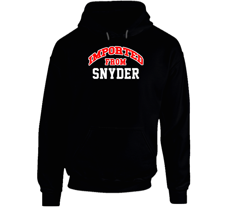 Snyder Nebraska Imported From Cool Funny City Hoodie
