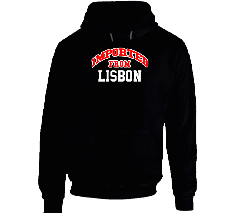 Lisbon New Hampshire Imported From Cool Funny City Hoodie