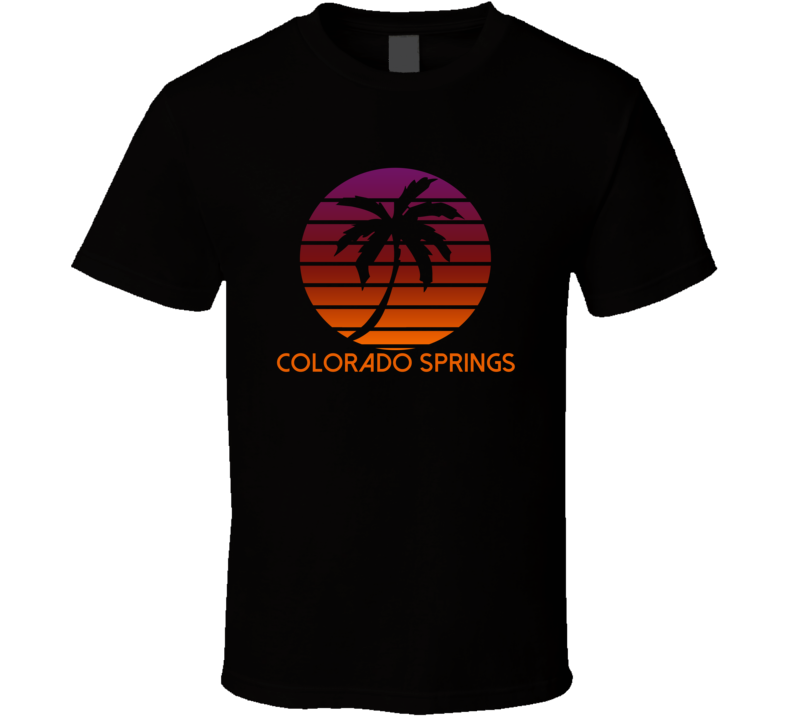 Colorado Springs Fading Sunrise Glory Favorite City T Shirt Colorado Springs Fading Sunrise Glory Favorite City T Shirt