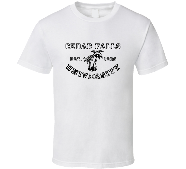 Cedar Falls University Est 1986 Parody Favorite City T Shirt