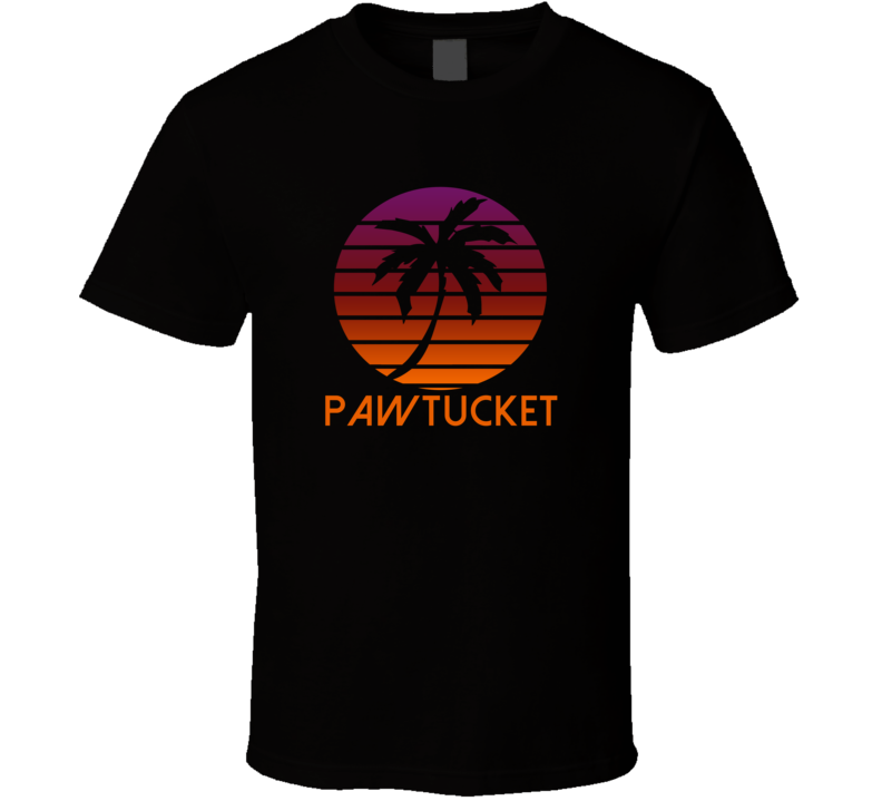 Pawtucket Fading Sunrise Glory Favorite City T Shirt